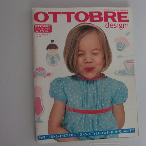3 Ottobre Design Finland Sewing Pattern Magazines - Picture 3 of 4
